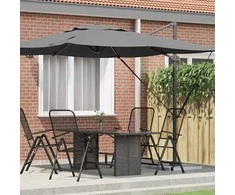 Roma Parasol Antracitas 286 x 284 x 265 cm