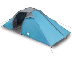 Tunelinė palapinė su stogu Mėlyna 510 x 240 x 156 cm tafta