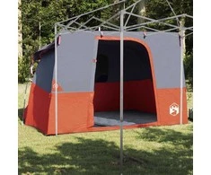 Vidinė palapinė Pilka ir oranžinė 280 x 220 x 176 cm tafta