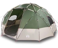 Kupolinis palapinė su stogu Žalia 475 x 475 x 235 cm tafta