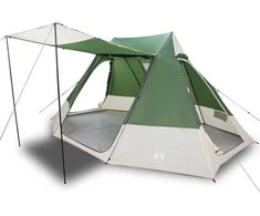 Kempingo palapinė su stogu Žalia 482 x 360 x 227 cm tafta