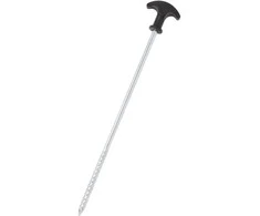 Palapinės kaiščiai, 12vnt., 30cm, skersmuo 7mm, plienas