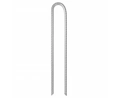 Palapinės kaiščiai, 12vnt., 37cm, skersmuo 11,3mm, U forma