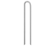 Palapinės kaiščiai, 6vnt., 41,5cm, skersmuo 13mm, U forma