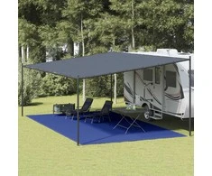 Palapinės kilimėlis, mėlynos spalvos, 400x800cm, HDPE