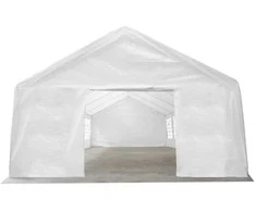 Palapinės medžiaga be rėmo Baltas 12 x 6 m PE
