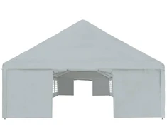 Palapinės medžiaga be rėmo Pilka 12 x 6 m PE
