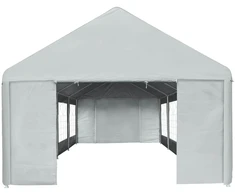Tentinis audinys, pilkas, 4x8m