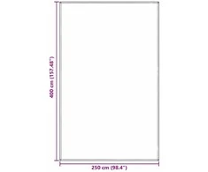 Palapinės kilimėlis Mėlyna ir Pilka 400 x 250 cm Polietilenas
