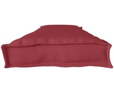 Pallet pagalvė Vyno raudona 180 x 40 x 8 cm Oksfordo audinys