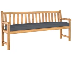 Pallet pagalvė Antracitas 180 x 40 x 8 cm Oksfordo audinys
