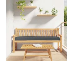 Pallet pagalvė Oksfordo audinys Antracito 180 x 40 x 8 cm