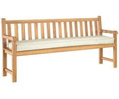 Pallet pagalvė Kreminė 180 x 40 x 8 cm Oksfordo audinys