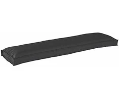 Pallet pagalvių rinkinys 2 pcs Juoda 150 x 40 x 8 cm