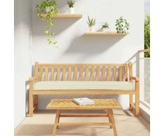 Pallet pagalvių rinkinys 2 pcs Kreminė 200 x 40 x 8 cm