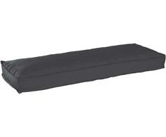 Pallet pagalvių rinkinys 2 pcs Juoda 120 x 40 x 8 cm