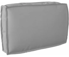 Pallet pagalvių rinkinys 2 pcs Pilka Oksfordo audinys