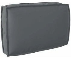 Pallet pagalvių rinkinys 2 pcs Antracitas Oksfordo audinys
