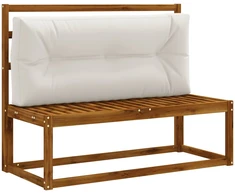 Pallet atlošas VIANEN 100% poliesteris Balta 120 x 60 x 12 cm