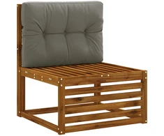 Pallet atlošas VIANEN 100% poliesteris Pilka 70 x 60 x 12 cm
