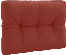 Pallet atlošas VIANEN 100% poliesteris Raudona 70 x 40 x 12 cm