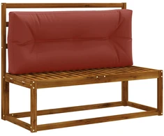 Pallet atlošas VIANEN 100% poliesteris Raudona 120 x 40 x 12 cm