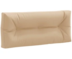 Pallet atlošas VIANEN 100% poliesteris Smėlio 120 x 50 x 12 cm