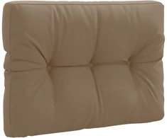 Pallet atlošas VIANEN 100% poliesteris Taupe 70 x 40 x 12 cm