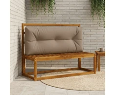 Pallet atlošas VIANEN 100% poliesteris Taupe 120 x 50 x 12 cm