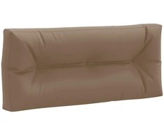 Pallet atlošas VIANEN 100% poliesteris Taupe 120 x 40 x 12 cm