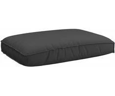 Pagalvėlė Juoda 120 x 80 x 12 cm Oksfordo audinys