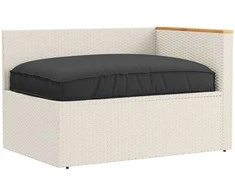 Pagalvėlė Juoda 120 x 80 x 12 cm Oksfordo audinys