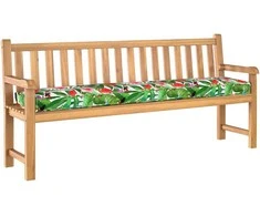Pallet pagalvė Gėlių Tropinė džiunglė 200 x 40 x 8 cm