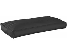 Pagalvėlė Juoda 120 x 60 x 12 cm Oksfordo audinys
