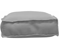 Pagalvėlė Pilka 60 x 40 x 8 cm Oksfordo audinys