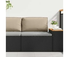 Pagalvėlė Taupe 80 x 40 x 12 cm Oksfordo audinys