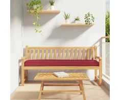 Pallet pagalvių rinkinys 2 pcs Vyno raudona 200 x 40 x 8 cm