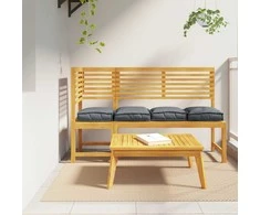 Pagalvėlė 4 pcs Antracitas 40 x 40 x 8 cm Oksfordo audinys