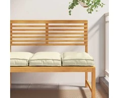 Pagalvėlė 2 pcs Kreminė 40 x 40 x 8 cm Oksfordo audinys