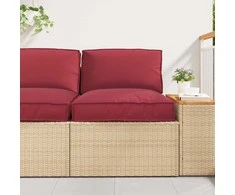 Pallet pagalvių rinkinys 2 pcs Juoda Oksfordo audinys