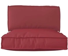 Pallet pagalvių rinkinys 2 pcs Kreminė Oksfordo audinys