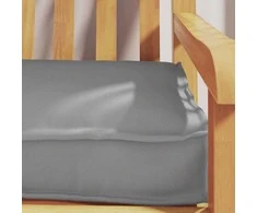 Pallet pagalvių rinkinys 2 pcs Pilka 200 x 40 x 8 cm