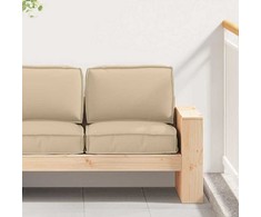 Pallet pagalvių rinkinys Oksfordo audinys Smėlio
