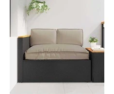 Pagalvių komplektas 3 pcs Taupe Oksfordo audinys