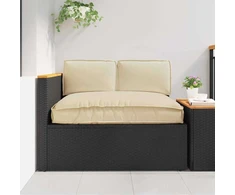 Pagalvių komplektas 3 pcs Smėlio Oksfordo audinys