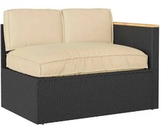 Pagalvių komplektas 3 pcs Smėlio Oksfordo audinys