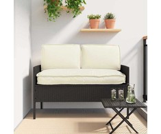Pagalvių komplektas 3 pcs Kreminė Oksfordo audinys