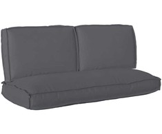 Pagalvių komplektas 3 pcs Antracitas Oksfordo audinys