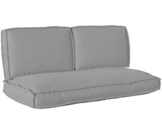 Pagalvių komplektas 3 pcs Pilka Oksfordo audinys