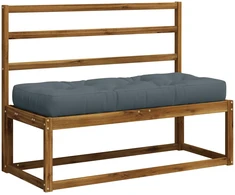 Pallet sėdynės pagalvėlė VIANEN 100% poliesteris Mėlyna